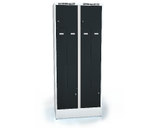 Cloakroom locker Z-shaped doors ALSIN 1920 x 800 x 500